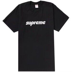 Supreme Black "Pinline" Tee Shirt - Black - Size XL - SS24 New Authentic SEALED